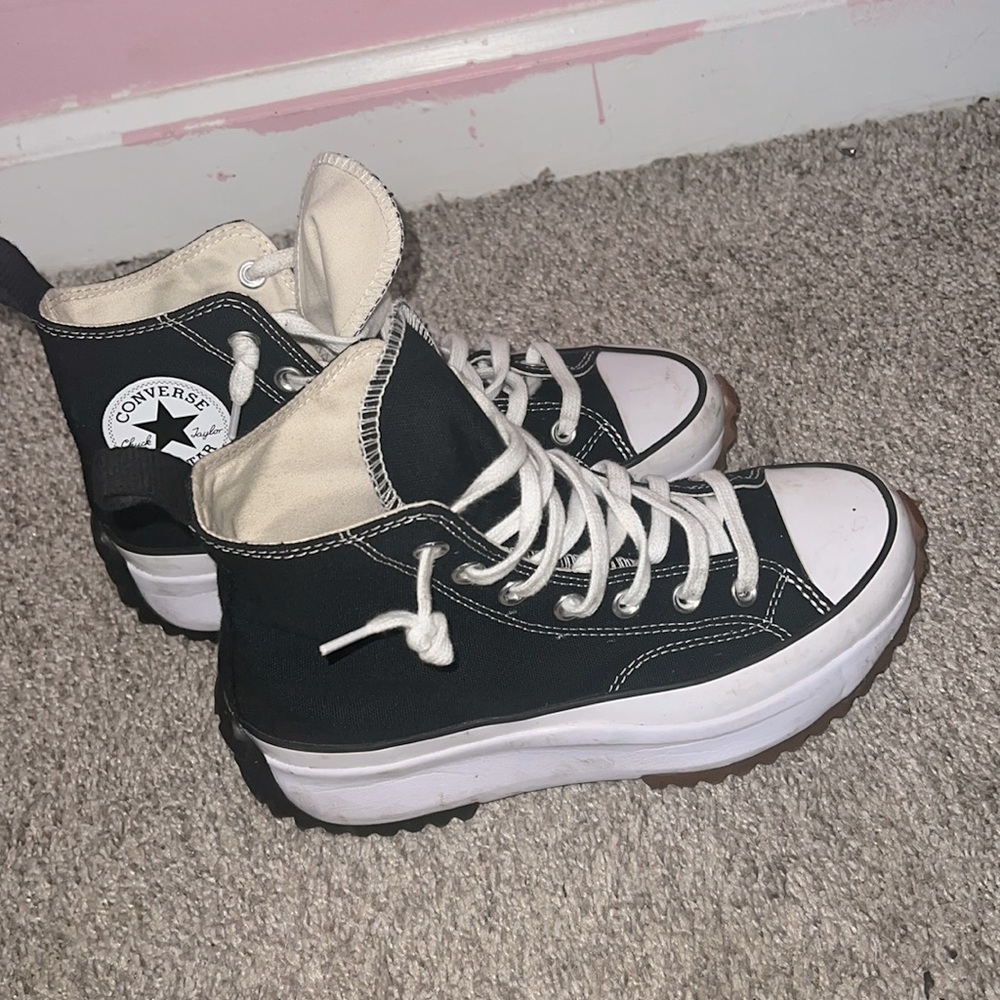 CONVERSE RUN STAR HIKE HIGH TOP PLATFORM SNEAKER BOOTS